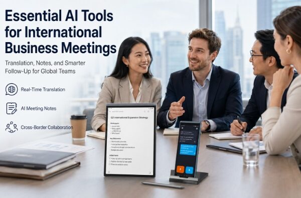 Essential AI Tools for International Business Meetings